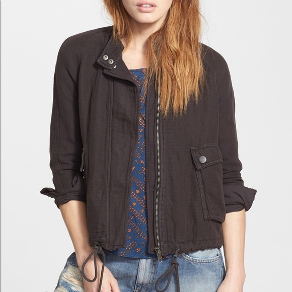 Free People Jackets & Blazers - Free People Sporty Double Cloth Jacket Large